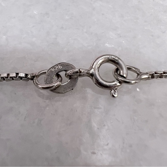 White South Sea Pearl White Topaz Sterling Silver Pendant Necklace - Picture 11 of 12